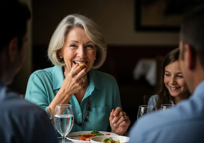 Patient discovering permanent denture solutions through education