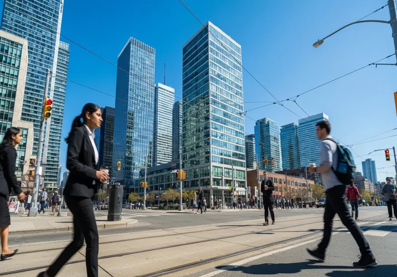 Toronto skyline reflecting competitive dental market landscape